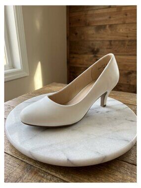 Women's Kitten Heel Pumps Slip On Comfortable Dress Shoes Work